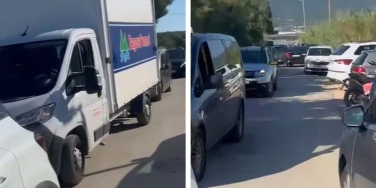 VIDEO Ogromna gužva u smjeru Divulja!