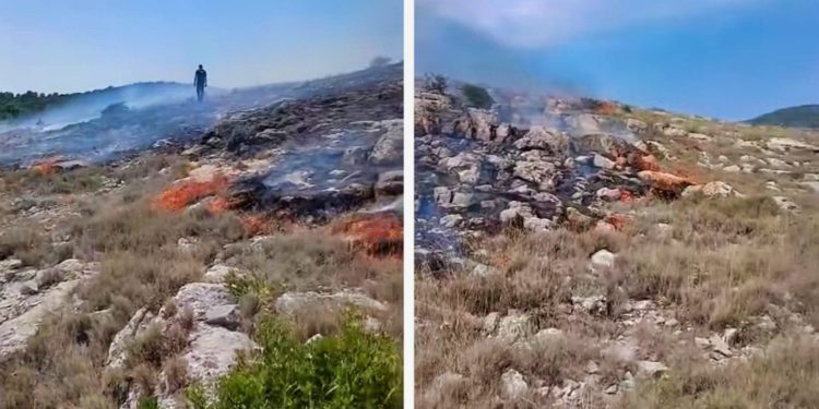 VIDEO Planulo na Paklenjacima. Nazvali smo hvarske vatrogasce