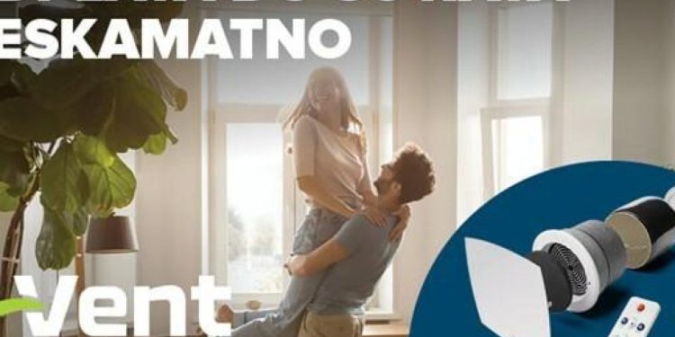 Zaboravite na vlagu i plijesni uz I-Vent