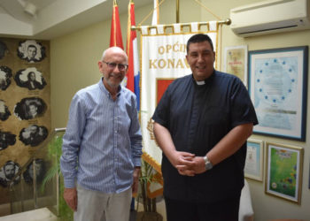 Zahvalio mu na svemu što je učinio za konavoske župljane: Načelnik Lasić primio don Tonćija Prizmića