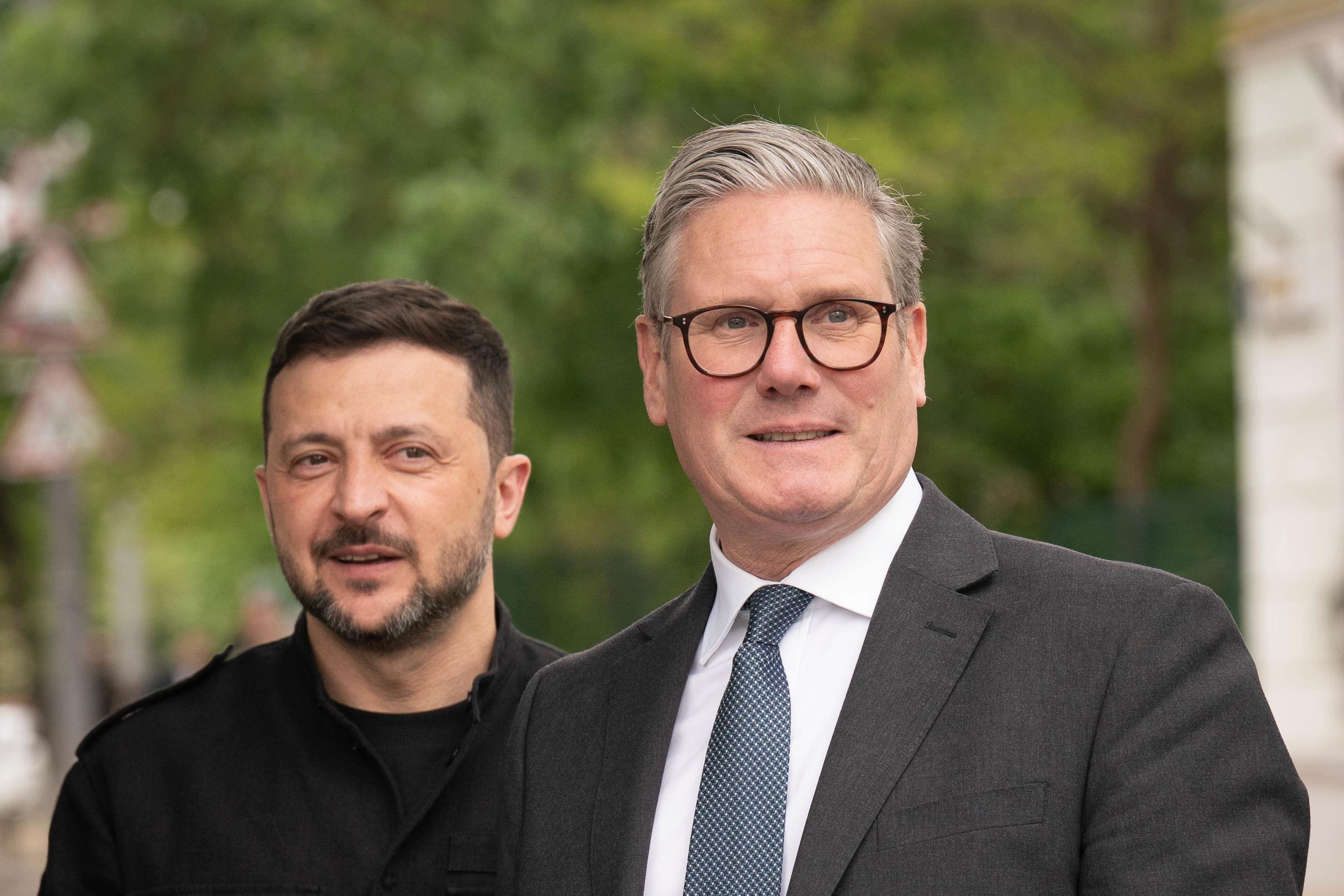 Sir Keir Starmer i Volodymyr Zelensky su razgovarali, ne 10 rečeno