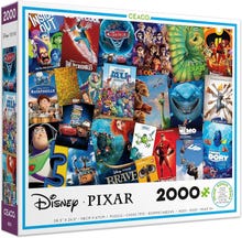 Ceaco - Disney / Pixar - Filmski plakati - 2000 komada zagonetke