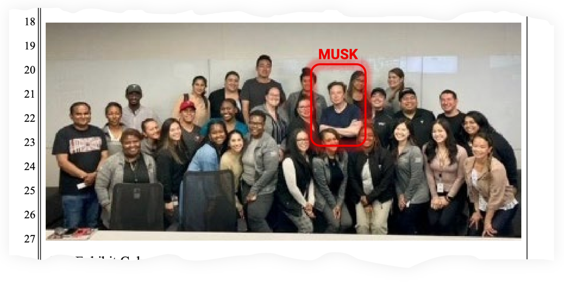 Izvršni direktor Tesle Elon Musk redovito je uključen u odluke ljudskih resursa u tvornici Tesla u Fremontu u Kaliforniji, navodi se u novoosnovanoj tužbi