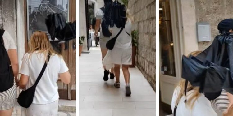 Snimka iz splitska masovno se dijeli društvenim mrežama. Čovjek išao za džeparicama i snimao ih…