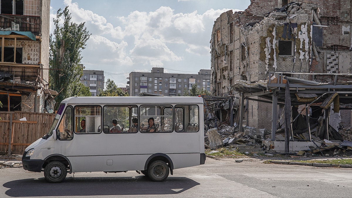 Prednji grad Pokrovsk u Donjeckovoj oblasti