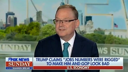 Kevin Hassett u nedjelju je branio pucanje povjerenika BLS -a