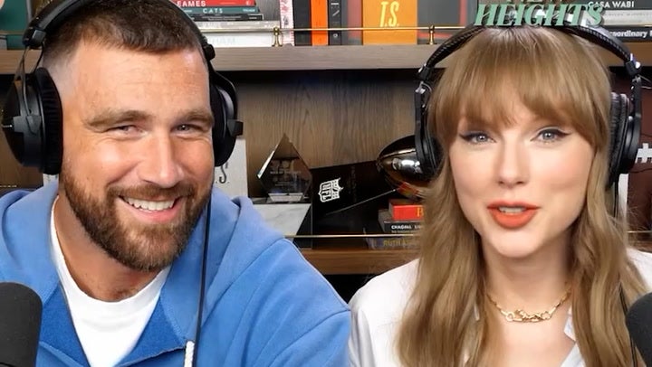 Travis Kelce i Taylor Swift zajedno se pojavljuju na podcastu 'New Heights'