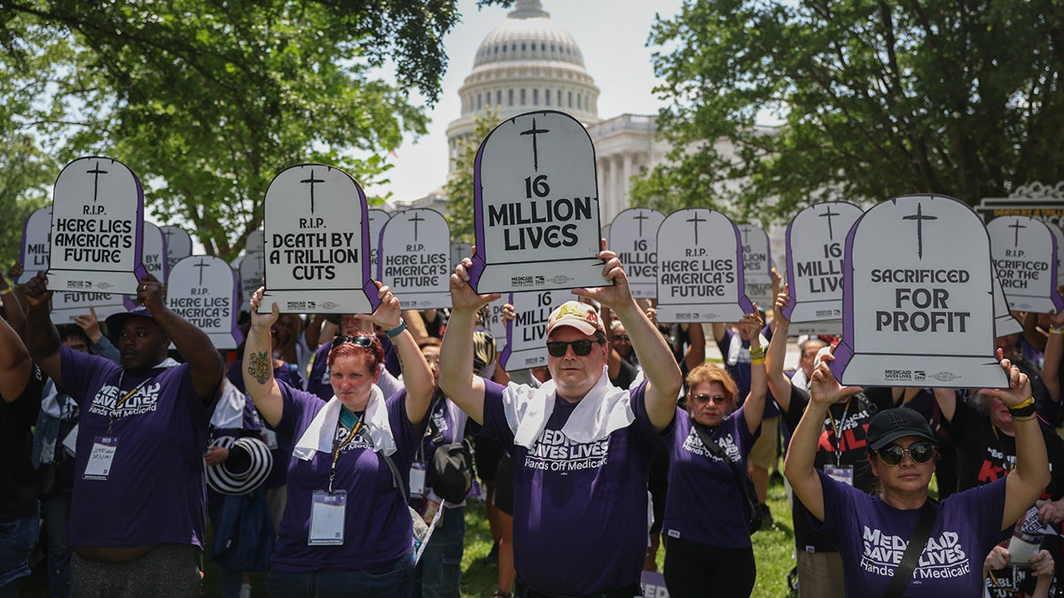 Medicaid reže prosvjednike u Washingtonu, DC
