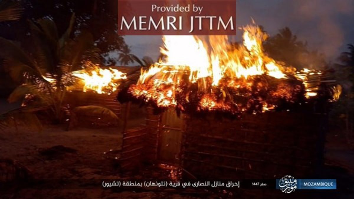 Strukture zapaljene u Mozambiku u ISIS Attack