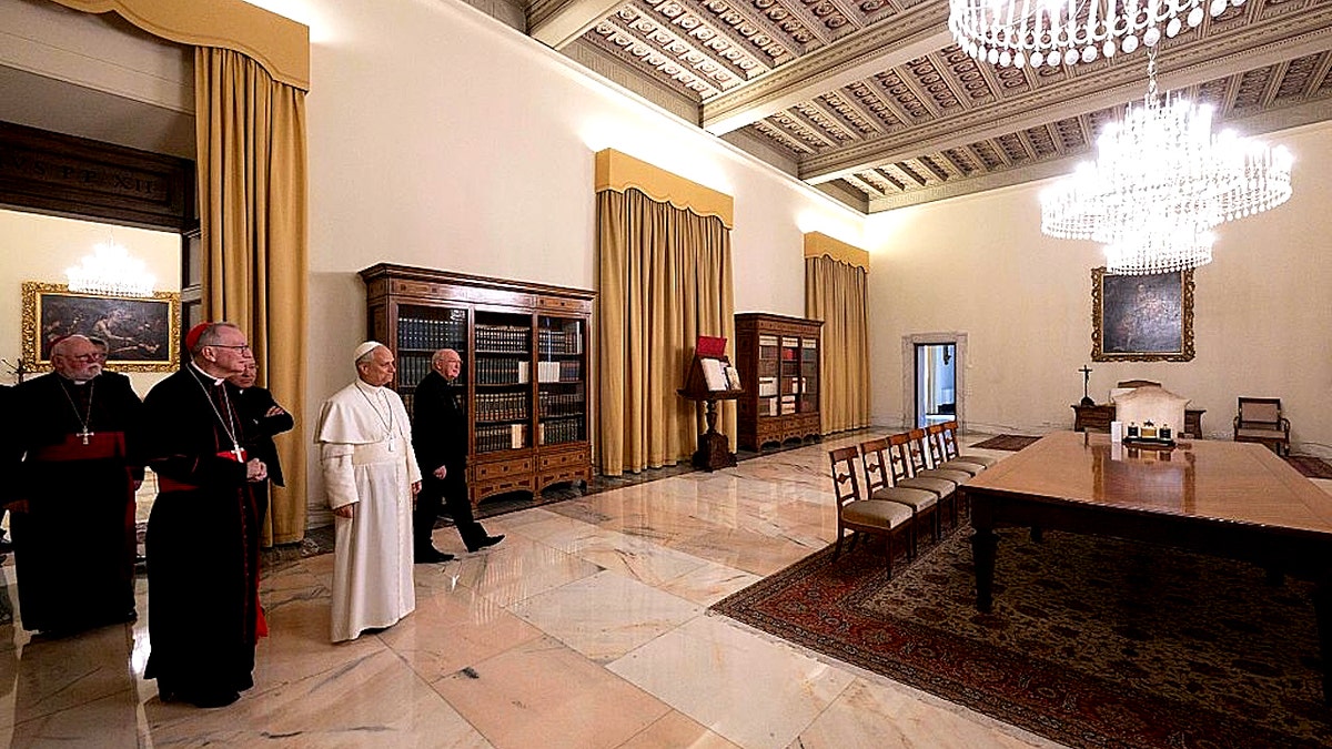Papa Leo XIV unutar papinskih stanova
