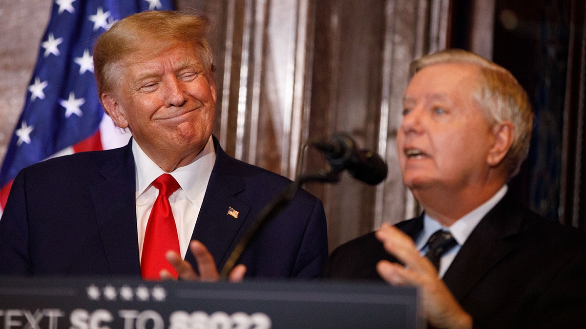 Donald Trump i senator Lindsey Graham