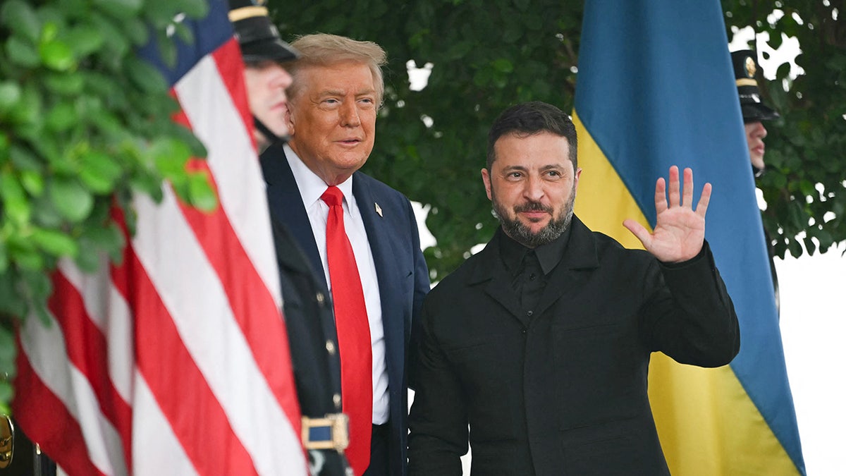 Trump i Zelensky