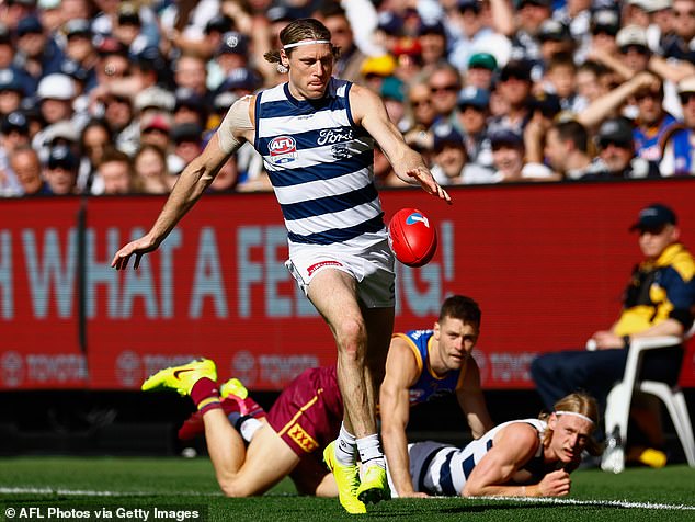 Mark Blicavs provided plenty of utility value, but many questioned whether he should have spent more time in the ruck