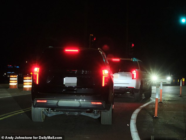 Nešto iza 11.30 sati u subotu, viđen je zlatno-kosa Stunner's Three Consoy