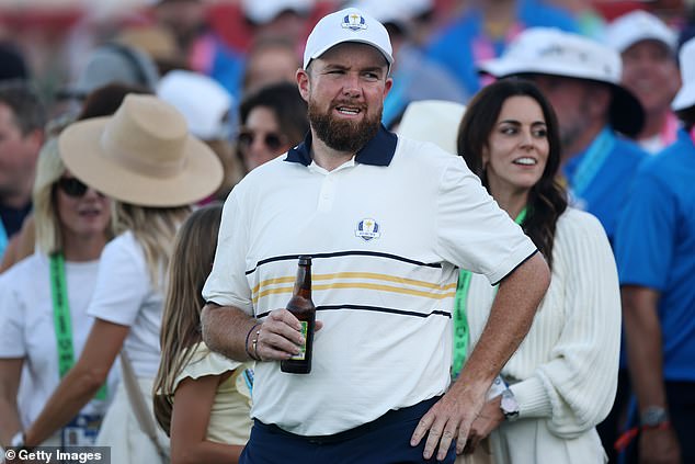 Lowry je uživao u jabukovaču na stazi na Bethpage Black nakon što je Europu prešao preko crte