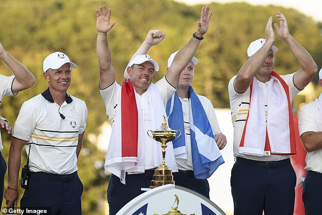 Team Europe je odustao od dramatičnog povratka iz SAD -a kako bi podigao još jedan Ryder Cup