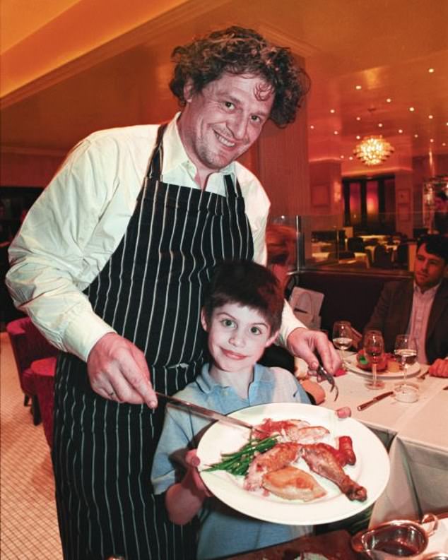 Marco Pierre White Sr. i Luciano prikazani su u 90 -ima