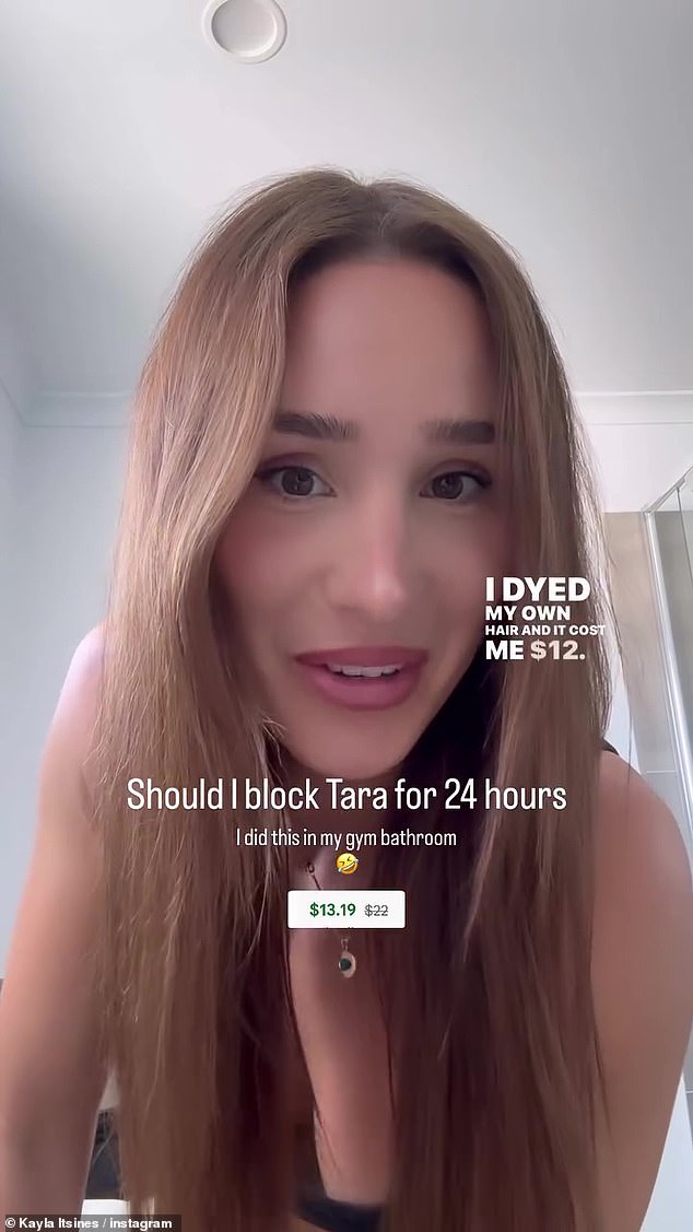 Osobni trener pokazao je svoj novi upaljač na Instagramu nakon što je eksperimentirao s bojom kod kuće