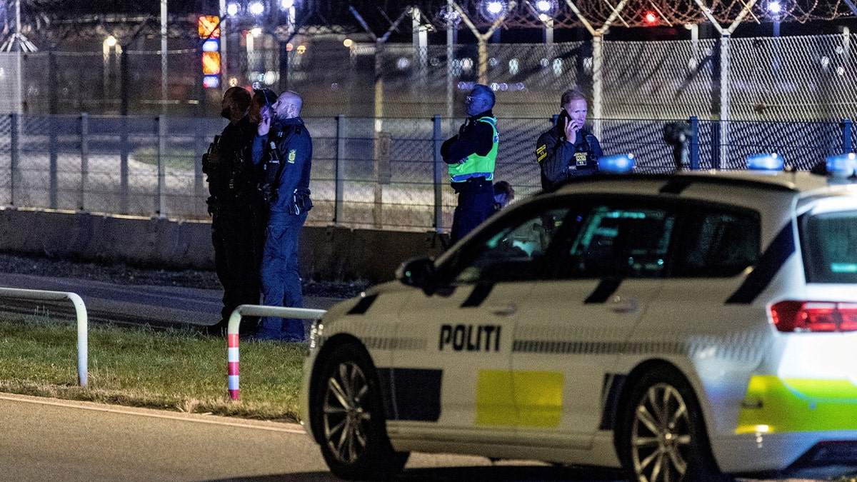 Danske vlasti na aerodromu Kopenhagen