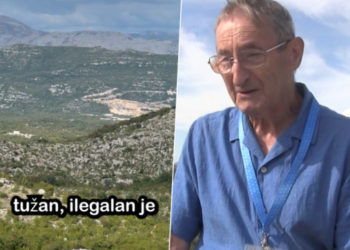 Britanski znanstvenik upozorio na prijetnju Ombli: Kamenolom u BiH je ilegalan i ne bi smio biti tu! (VIDEO)