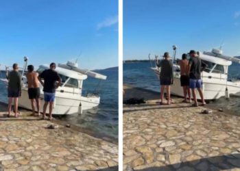 Brodica u Zadru u punoj brzini izletjela na obalu: “Dva člana posade ozlijeđena!”