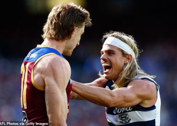 Brutalni Bailey Smith Smith Legend Legenda dok navijači eruptiraju tijekom “bez klase” tijekom AFL Grand Final Demolition