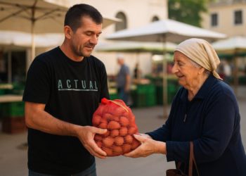 Dobročinitelj iz Muća završio na hitnoj operaciji. Čim se vratio, podijelio je 300 kila krumpira