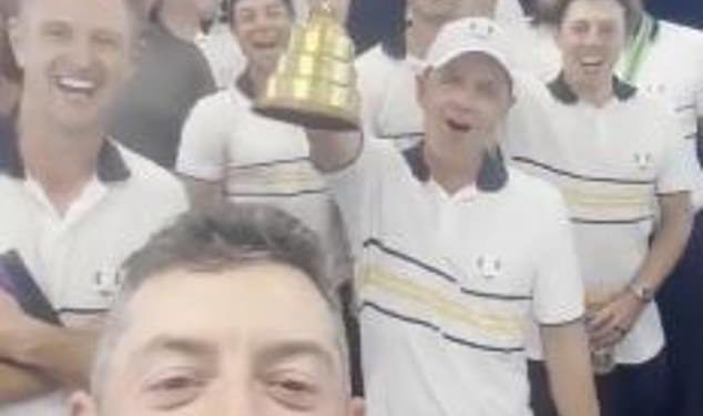 Donald Trump reagira na Europu kako ga podrugljuje zbog pobjede Ryder Cupa nakon što je prisustvovao prvom danu