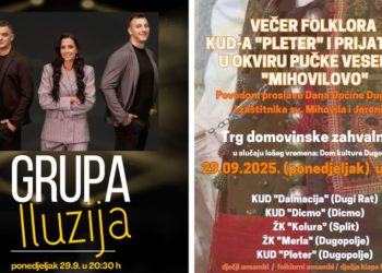 Dugopolje slavi svetog Mihovila: Misa, folklor, klape i zabava za sve generacije