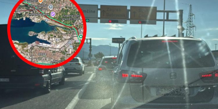 Dva sata iz Kaštela do Splita?!: Ogorčeni vozači bijesni zbog jutarnje kolone