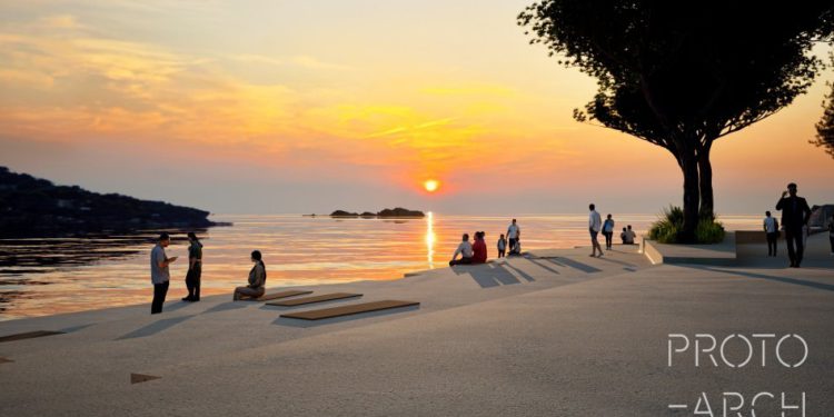 KAKO ĆE U BUDUĆNOSTI IZGLEDATI UVALA Skalinada prema moru za uživanje u najljepšim zalascima u gradu (FOTO)