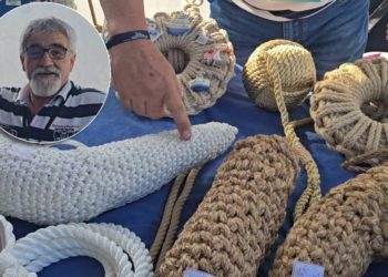 MEŠTAR OD KONOPA Kapetan iz Kostrene jedan je od posljednjih čuvara pomorske tradicije u pletenju brodskih brkova i bokobrana