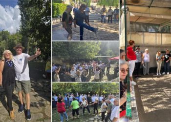 Ma, tko bi im dao te godine? Kad vidite kako plešu, skaču i potežu konop ostat ćete ‘paf’. Okupili su se u Žrnovnici na 16. Sportskom susretu umirovljenika