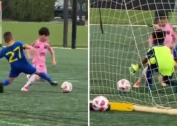 Messi Jr postiže "Messi": Thiagov cilj je impresivan!