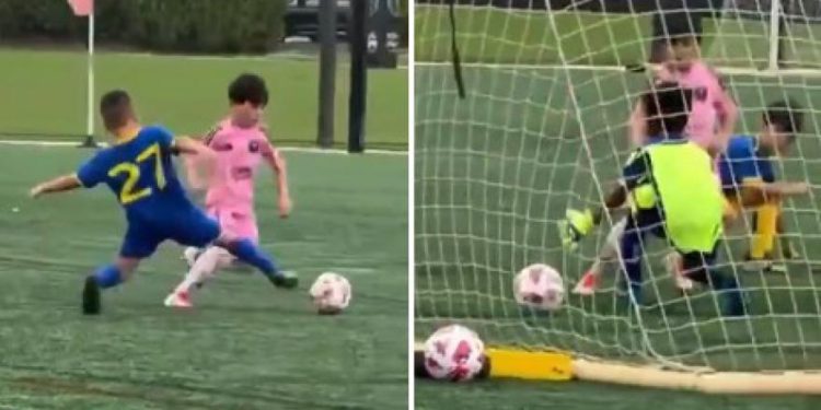 Messi Jr postiže "Messi": Thiagov cilj je impresivan!