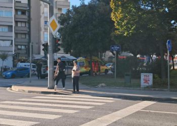 Nesvakidašnja prometna nesreća na Bulevaru: pas se otrgnuo vlasnici i podletio pod vozilo Hitne pomoći. Nije preživio