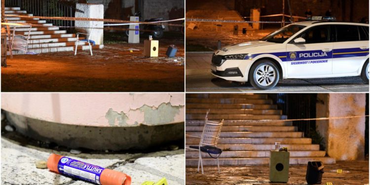 Ovako izgleda mjesto nezapamćene tragedije u Šibeniku, snimljena i signalna raketa koja je usmrtila ženu