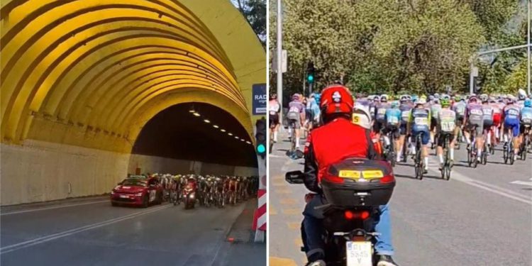 Pogledajte prolazak biciklističke karavane CRO Racea kroz Marjanski tunel
