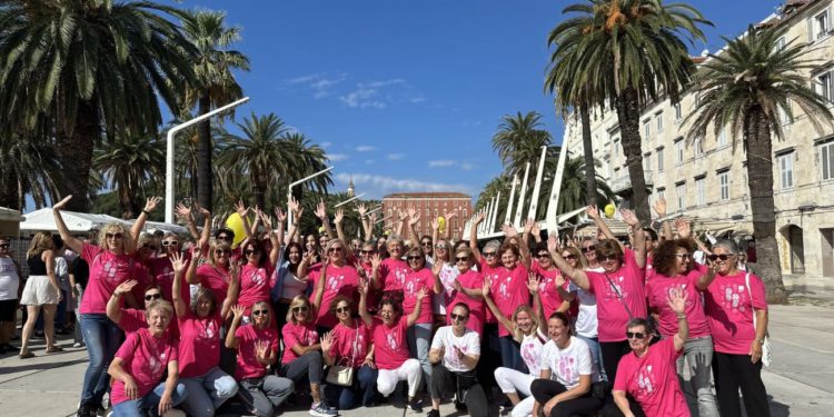 Riva je zaplesala za život: Split dočekuje Race for the Cure s najvećim flashmobom u svojoj povijesti