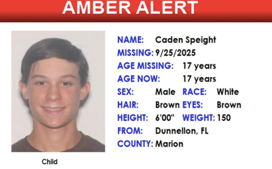Izdana je Amber Alert za nestalog tinejdžera Caden Speight