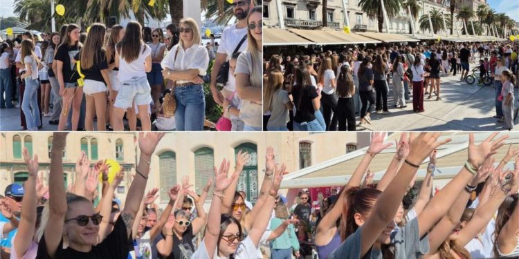 Split se digao na noge: 500 ljudi plesalo za Race for the Cure!