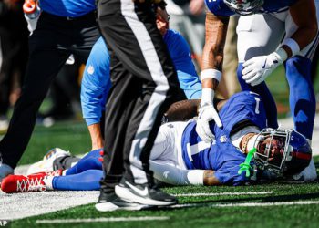Zvijezda New York Giantsa Malik Nabers odvezena je u agoniju nakon što je pretrpjela “ozljedu ACL-a za sezonu”