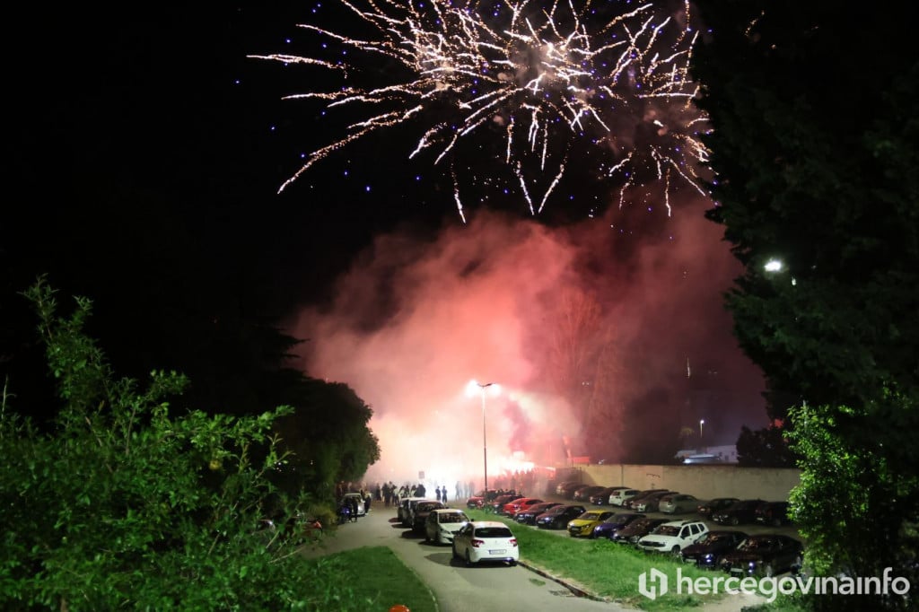 Doček igrača Zrinjskog