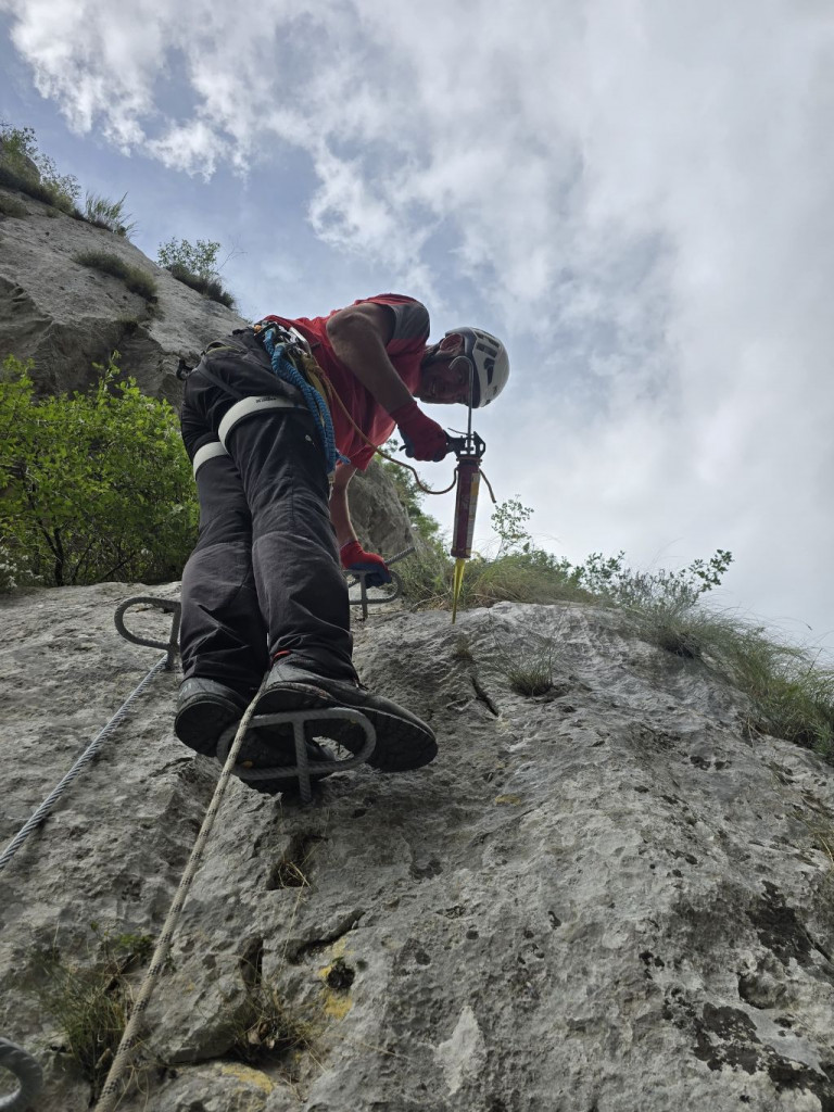 Via Ferata Brina privlači ljubitelje adrenalina