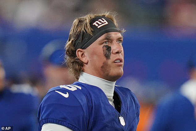 Giants QB Wilson izgubio je mjesto za Rookie Dart nakon samo tri utakmice u novu sezonu