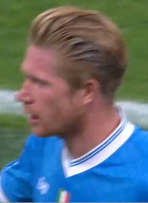 De Bruyne je izrazio frustraciju nakon što ga je AC Milan zamijenio Napolijevom gubitkom AC Milana