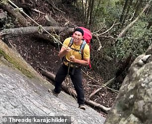 Video je sadržavao muškarce Childerhousea koji je također nedavno odmorio na Fidžiju