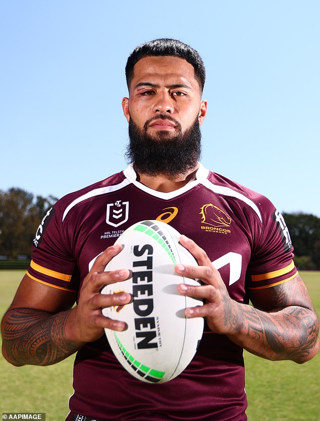 Broncos Prop Payne Haas (na slici) negirao je da je njegova strana arogantna