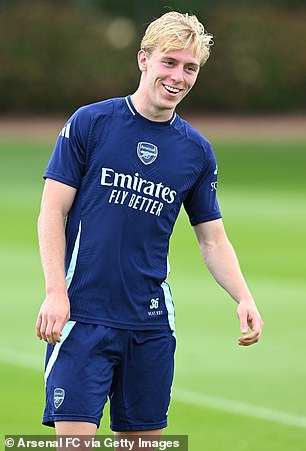 Mika Biereth nikad nije igrala igru ​​prvog tima za Arsenal