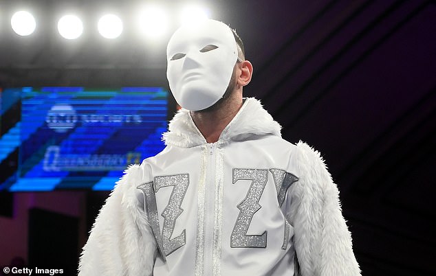 Collins may wear a mask but there's no hiding his warrior spirit given all he has been through